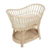 Wicker Rattan Baby Bassinet, rattan baby bassinet, rattan baby cradle, rattan baby cot, rattan kids toys, rattan kids furniture, wholesale, bulk