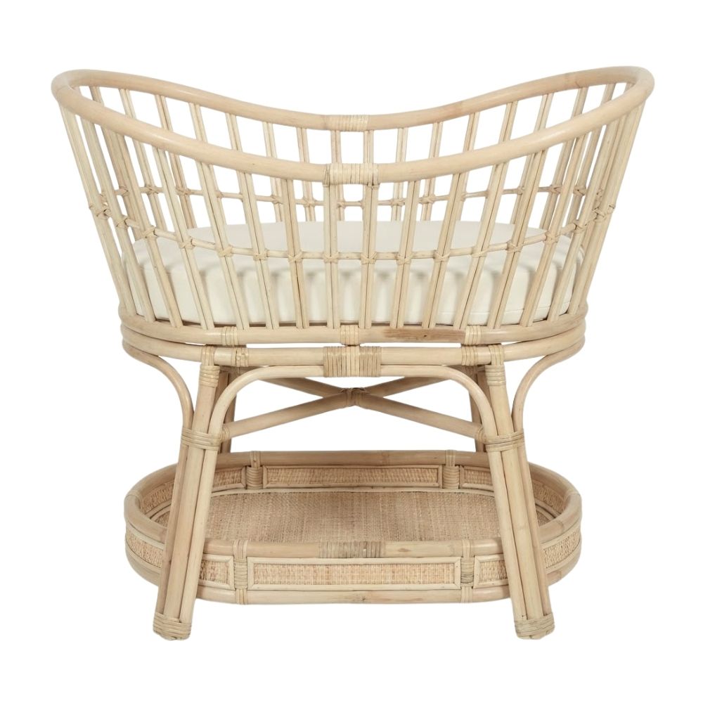 Wicker Rattan Baby Bassinet, rattan baby bassinet, rattan baby cradle, rattan baby cot, rattan kids toys, rattan kids furniture, wholesale, bulk