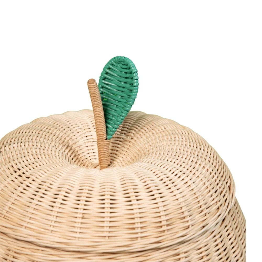 Rattan Apple Storage Basket, rattan kids basket, rattan kids toys, rattan kids furniture, wholesale, bulk