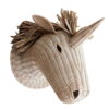 Rattan Horse Head Wall Hanging Decor, rattan kids toys, rattan kids furniture, wholesale, bulk