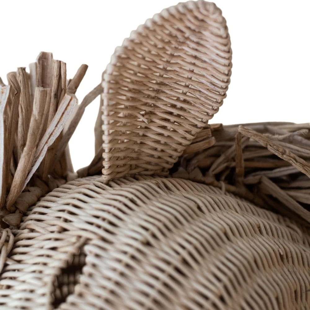 Rattan Horse Head Wall Hanging Decor, rattan kids toys, rattan kids furniture, wholesale, bulk