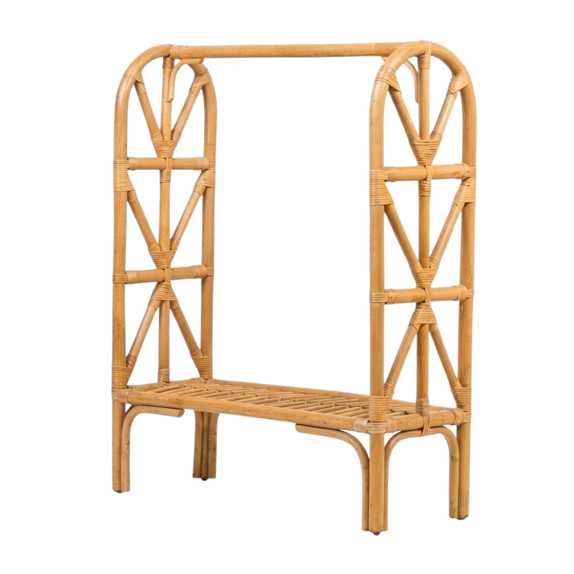 Boho Rattan Kids Clothes Rack, rattan kids toys, rattan kids furniture, wholesale, bulk
