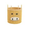 Kids Rattan Deer Laundry Basket, rattan kids basket, rattan kids toys, rattan kids furniture, wholesale, bulk