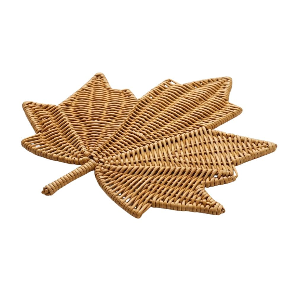 Maple Leaf Wall Table Decor, rattan kids furniture, wholesale, bulk