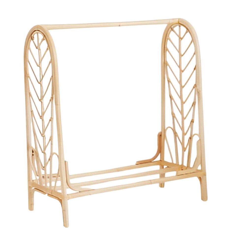 Rattan Clothing Rack for Kid, rattan kids furniture, wholesale, bulk