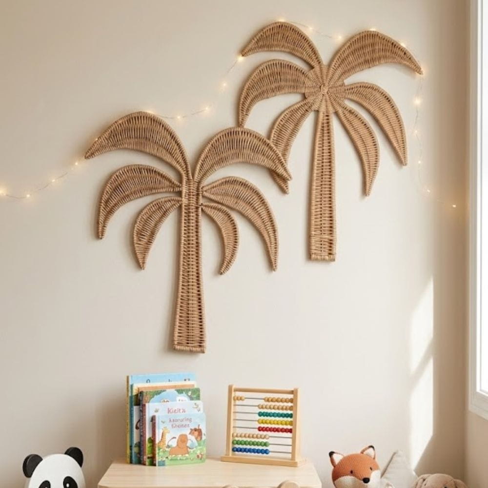 Rattan Coconut Tree Kids Room Decor, rattan kids furniture, wholesale, bulk