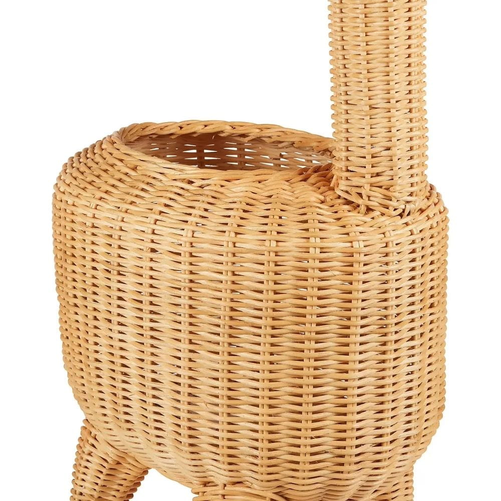 Rattan Giraffe Basket Kids Room, rattan kids basket, rattan kids toys, rattan kids furniture, wholesale, bulk
