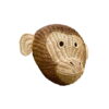 Rattan Hanging Monkey Head Wall Mounted, rattan kids toys, rattan kids furniture, wholesale, bulk