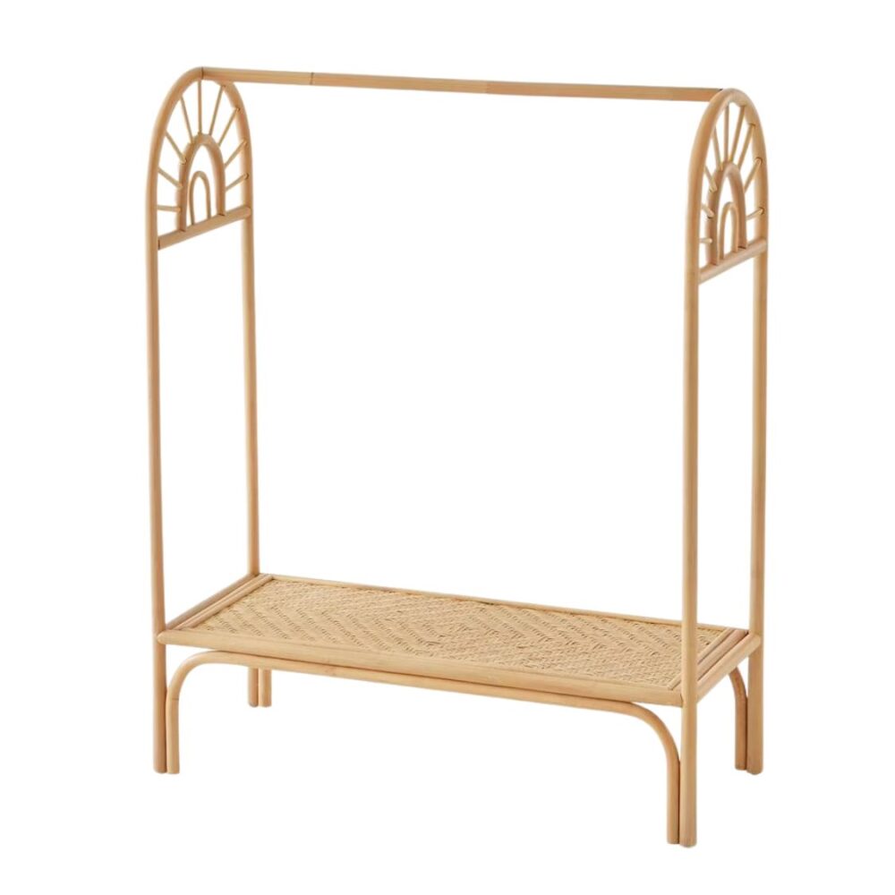 Rattan Kids Coat Rack, rattan kids furniture, wholesale, bulk