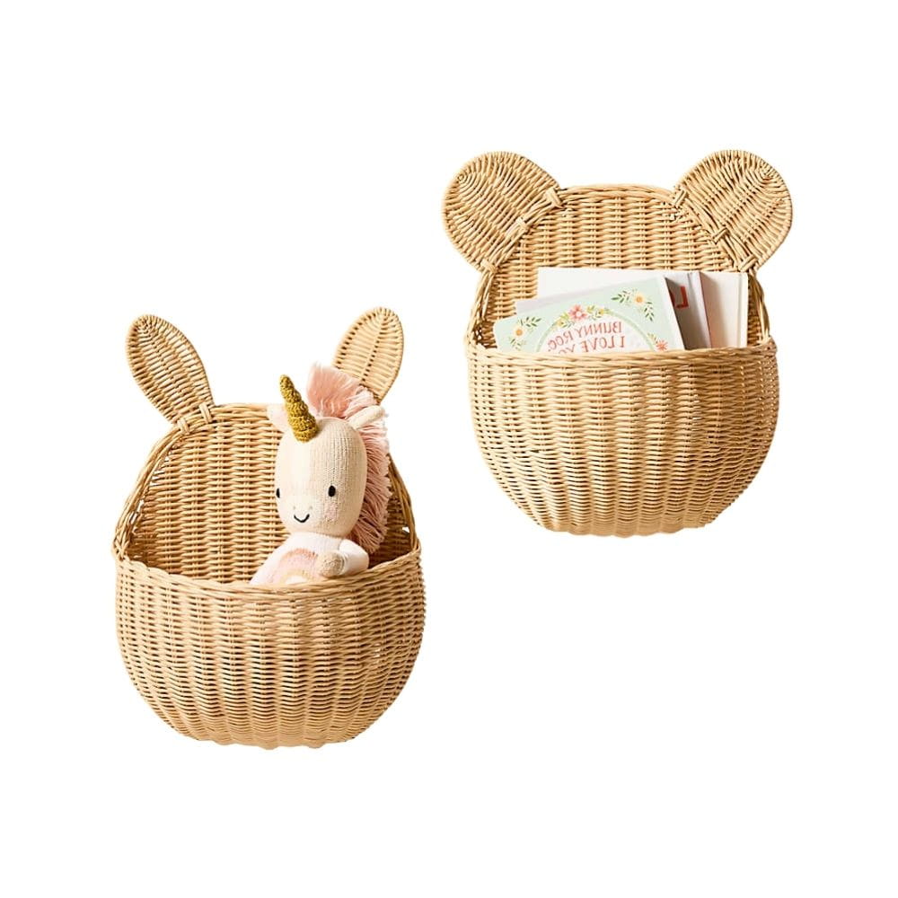 Rattan Kids Wall Basket, rattan kids basket, rattan kids toys, rattan kids furniture, wholesale, bulk