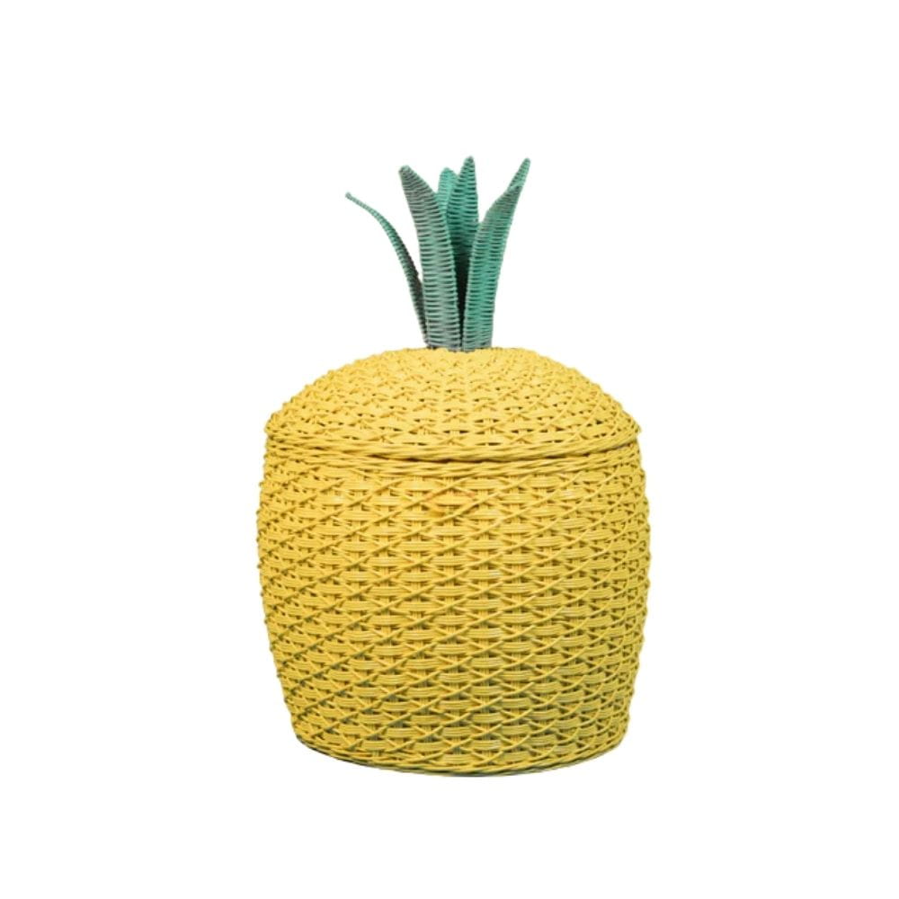 Rattan Pineapple Kids Storage Basket, rattan kids basket, rattan kids toys, rattan kids furniture, wholesale, bulk