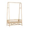 Rattan Shoe and Coat Rack Kids Room, rattan kids furniture, wholesale, bulk