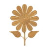 Rattan Sun Flower Wall Hanging Decor, rattan kids furniture, wholesale, bulk