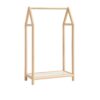 Simple Rattan Kids Clothing Rack, rattan kids furniture, wholesale, bulk