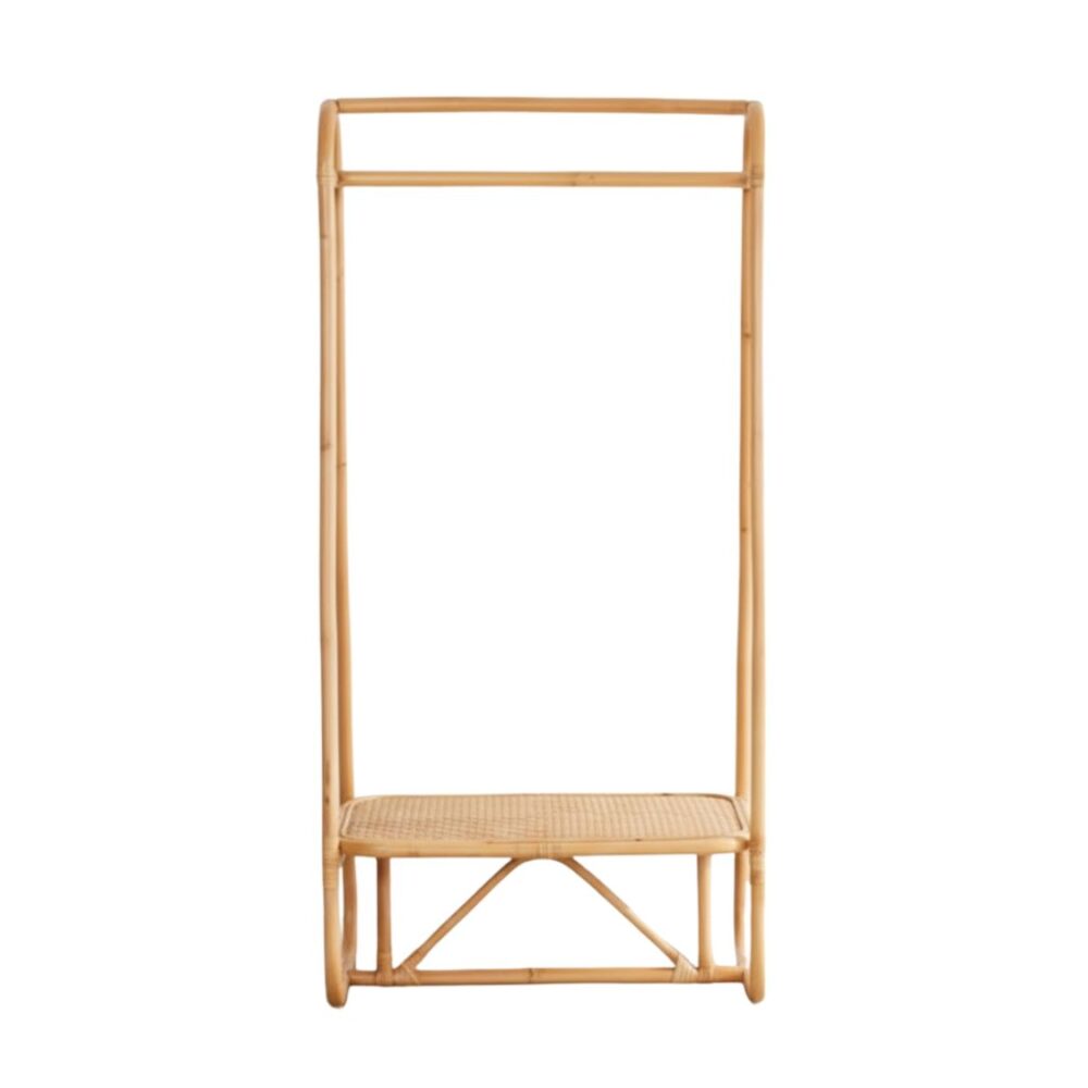 Wicker Kids Clothing Rack, rattan kids furniture, wholesale, bulk