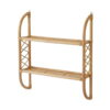 2 Tier Rattan Shelf Nursery Room, rattan kids furniture, wholesale, bulk