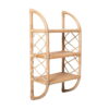 3 Tier Rattan Wall Shelves Nursery, rattan kids furniture, wholesale, bulk