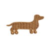 Rattan Dog Wall Hook Kids Room, rattan kids furniture, wholesale, bulk