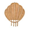 Seashell Rattan Wall Hook, rattan kids furniture, wholesale, bulk