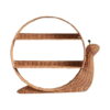 Snail Rattan Wall Shelf Kids Room, rattan kids furniture, wholesale, bulk