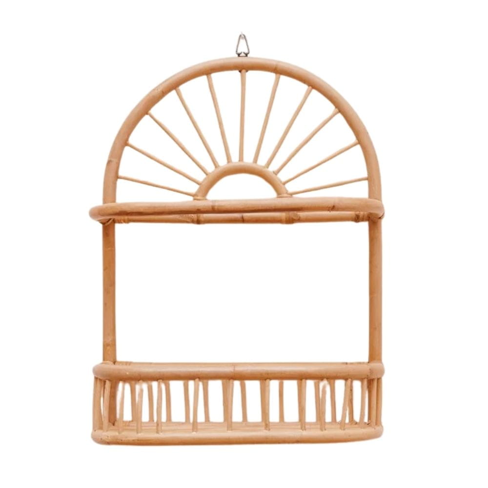 Sunshine Rattan Kids Wall Shelf, rattan kids furniture, wholesale, bulk