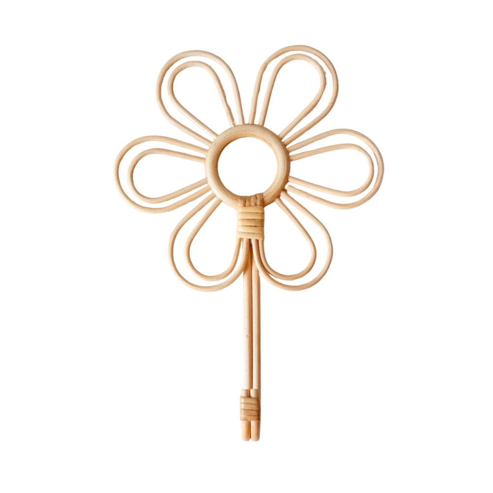 Daisy Rattan Wall Hook Kids Room, rattan kids furniture, wholesale, bulk