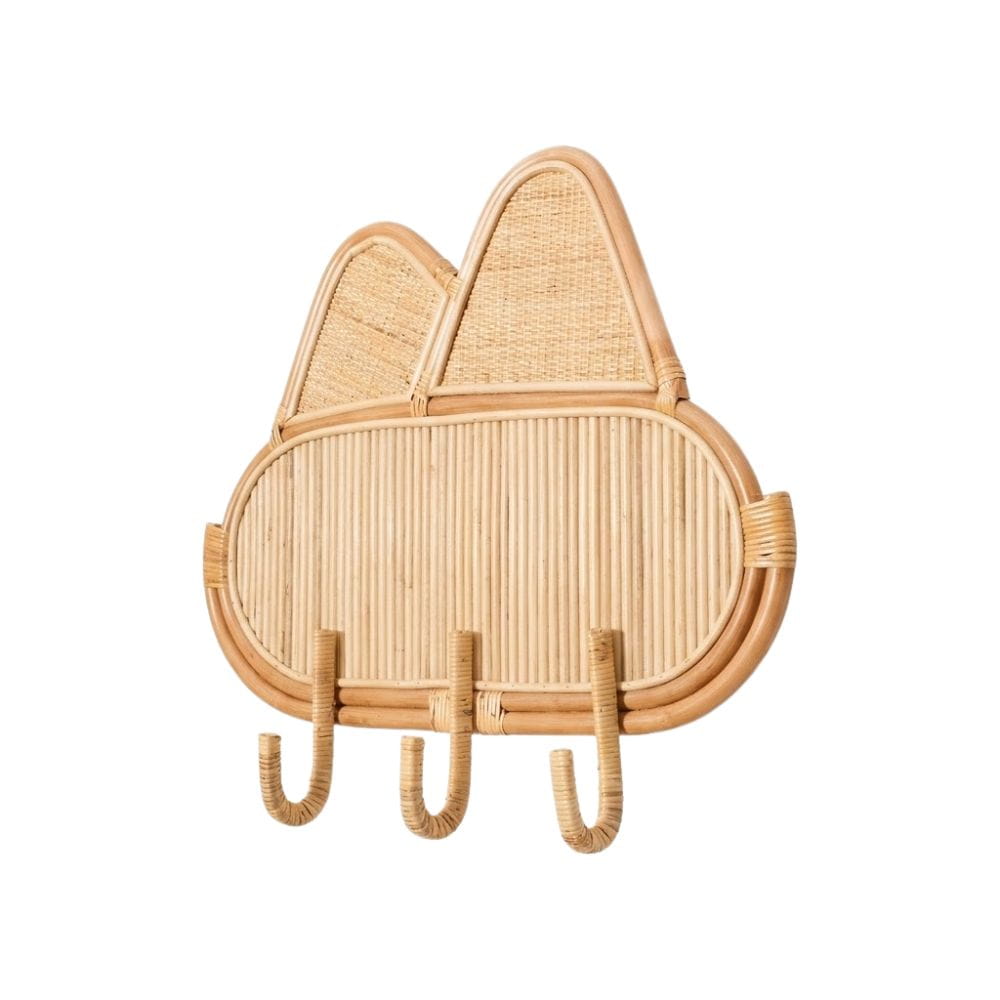 Rattan Kids Wall Hook Hanger, rattan kids furniture, wholesale, bulk