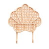 Rattan Shell Wall Hook, rattan kids furniture, wholesale, bulk