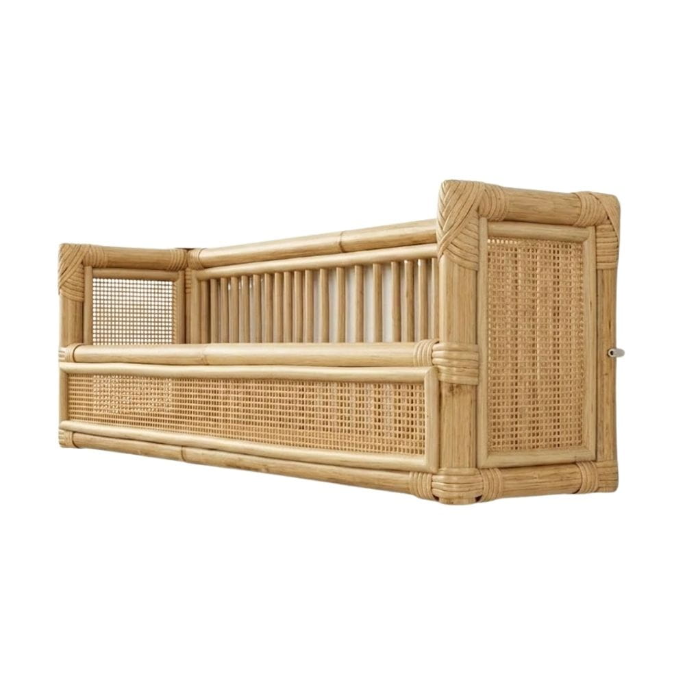 Rattan Wall Shelf Kids Room, rattan kids furniture, wholesale, bulk
