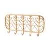 Wall Mounted Rattan Coat Rack Kids, rattan kids furniture, wholesale, bulk