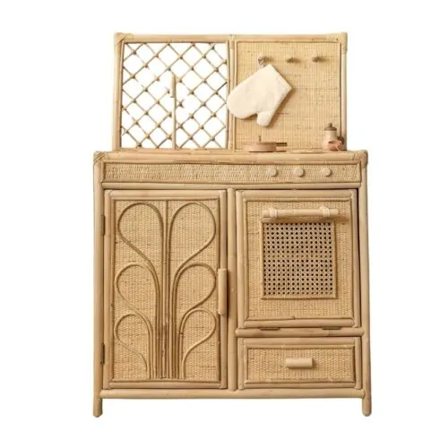rattan play kitchen australia, kids toys, kids furniture, wholesale, bulk