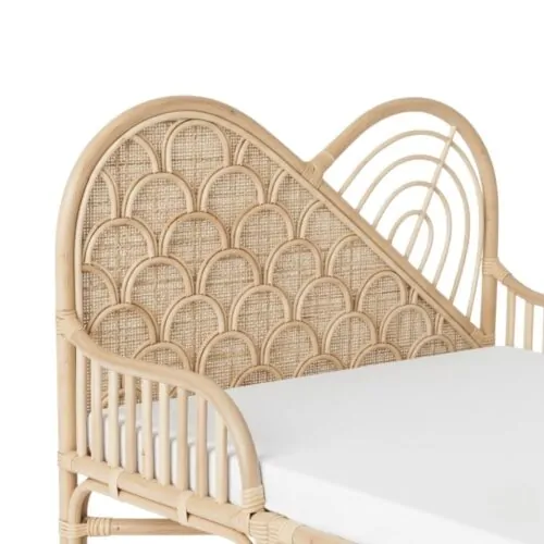 Rattan Kids Full Bed, rattan kid's bed, rattan baby cot, rattan kids toys, rattan kids furniture, wholesale, bulk